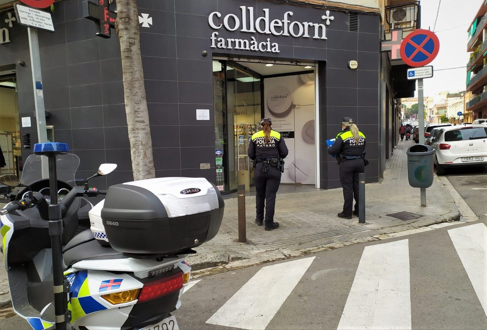 La Policía Local De Mataró Intensifica La Vigilancia En Las Farmacias Para Prevenir Robos Con Fuerza