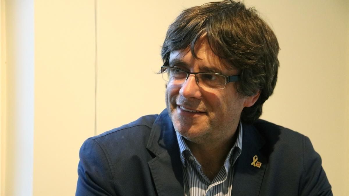El ’expresident’ del Govern Carles Puigdemont. El ’expresident’ del Govern Carles Puigdemont.