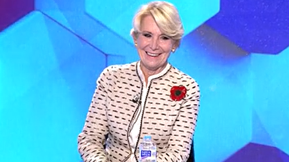 Esperanza Aguirre en ’Todo es mentira’. Esperanza Aguirre en ’Todo es mentira’.