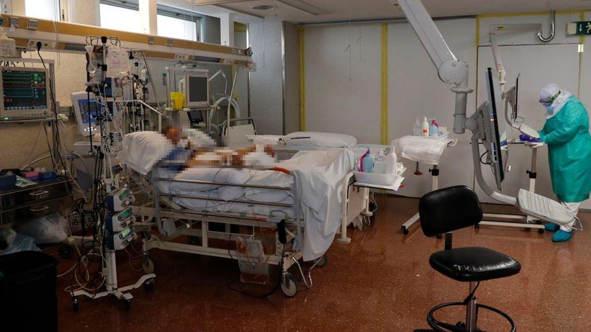 Las ucis tienen el mismo nivel de ocupación por pacientes covid que en el pico de la segunda ola. Las ucis tienen el mismo nivel de ocupación por pacientes covid que en el pico de la segunda ola.