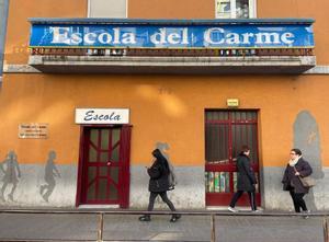 Escuela del Carme, en Barcelona.