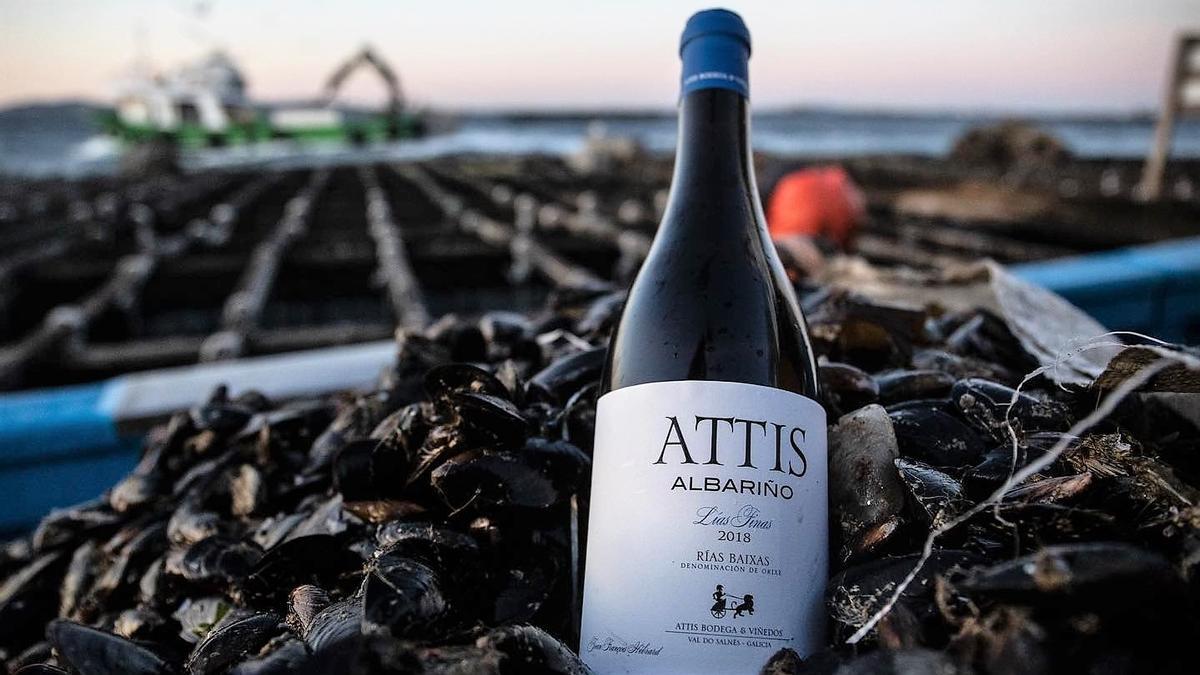 Attis Mar, un albariño que ha pasado seis meses a 12 metros de profundidad.