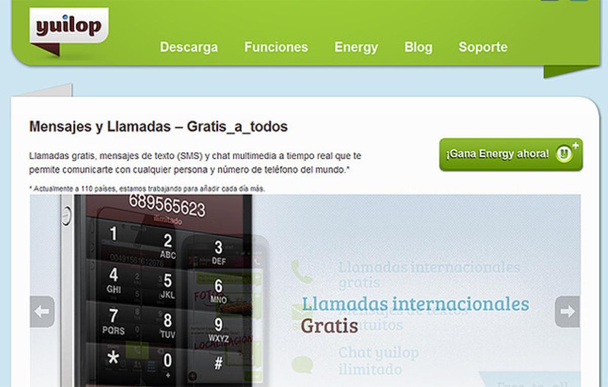 Yuilop: Llamadas y SMS gratis desde tu iPhone en Mexico