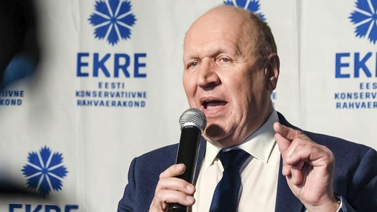 El ministro del Interior estonio, Mart Helme. El ministro del Interior estonio, Mart Helme.