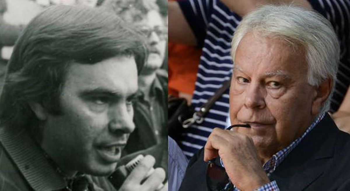 Felipe González, de los setenta a la actualidad. Felipe González, de los setenta a la actualidad.