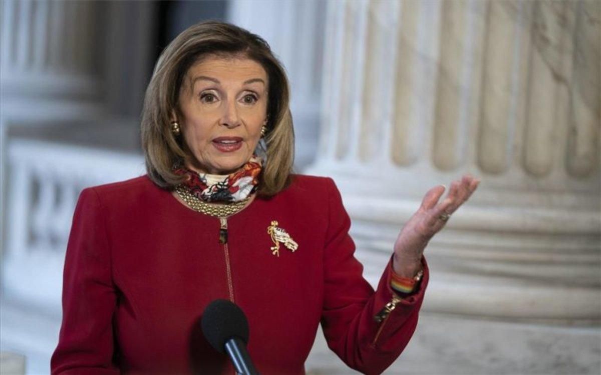 Nancy Pelosi, presidenta de la Cámara de Representantes de los EEUU. Nancy Pelosi, presidenta de la Cámara de Representantes de los EEUU.