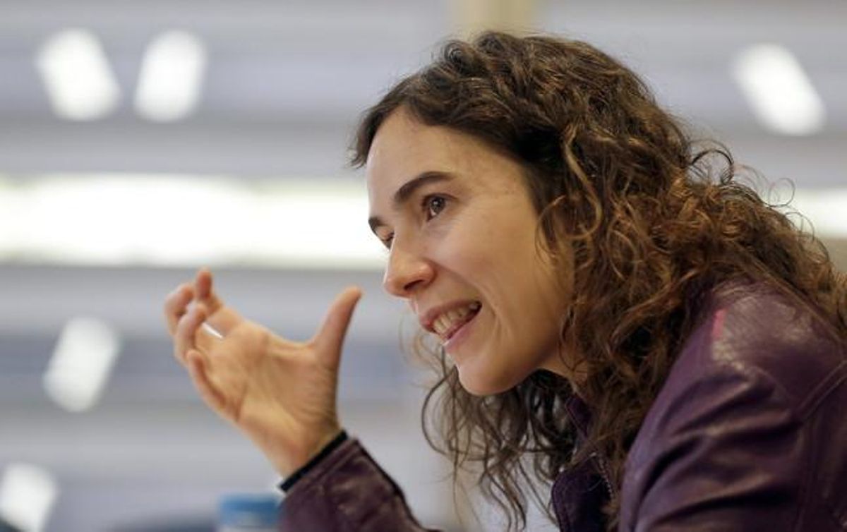 Gemma Ubasart, el domingo pasado en Barcelona. Gemma Ubasart, el domingo pasado en Barcelona.
