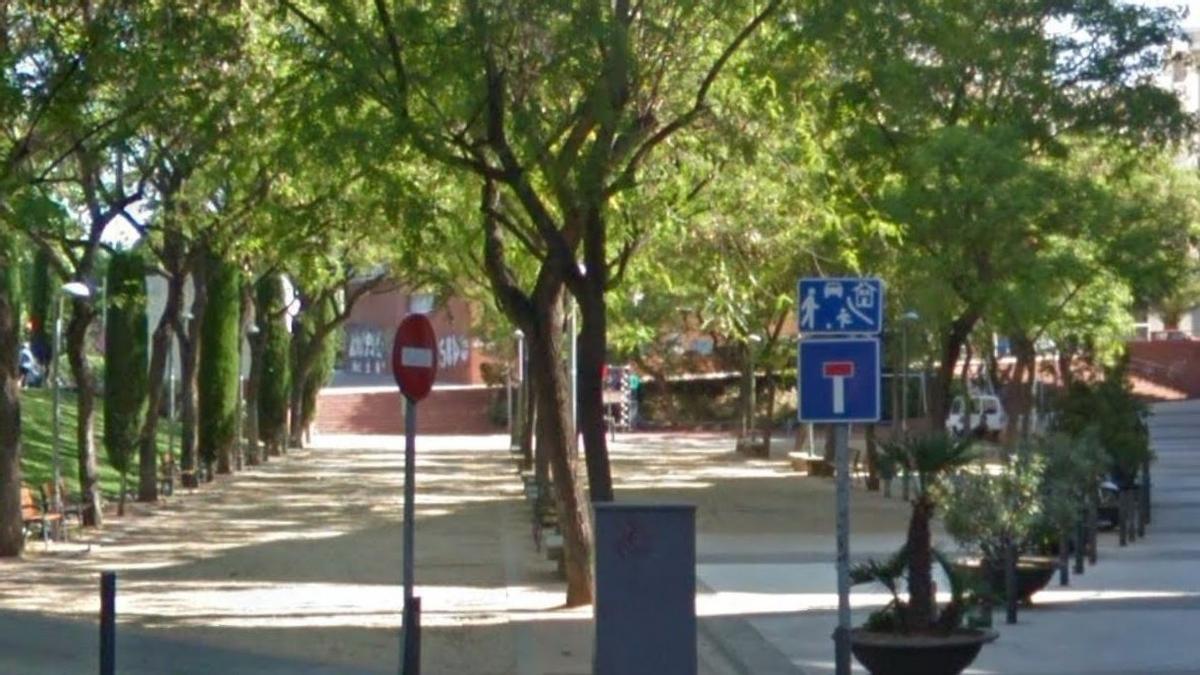 La calle Torrent d’en Grau de Badalona. La calle Torrent d’en Grau de Badalona.