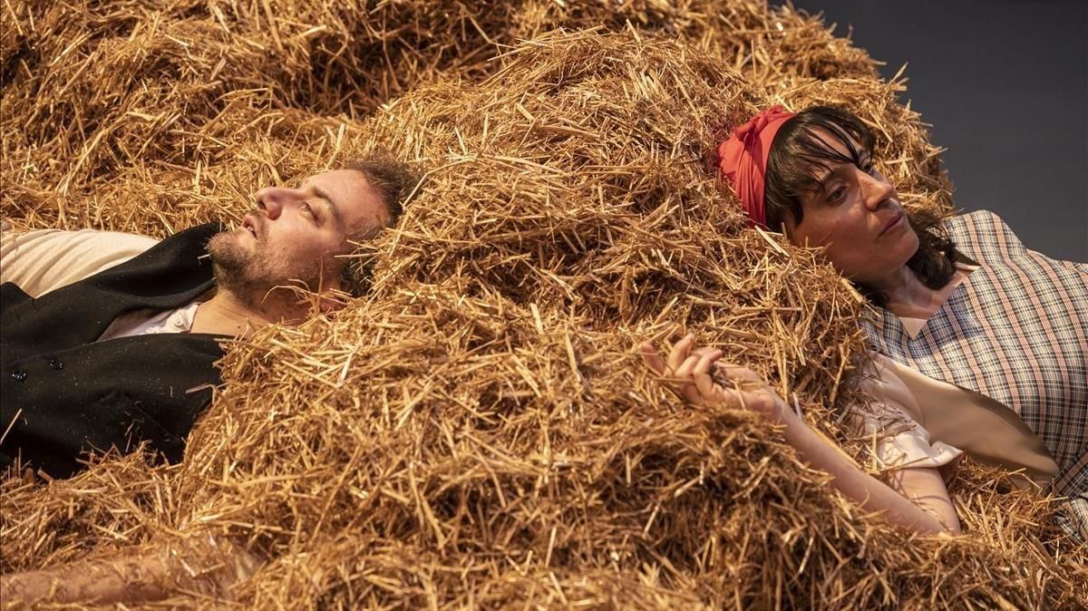 Pol López y Marta Riba en ’Solitud’. Pol López y Marta Riba en ’Solitud’.