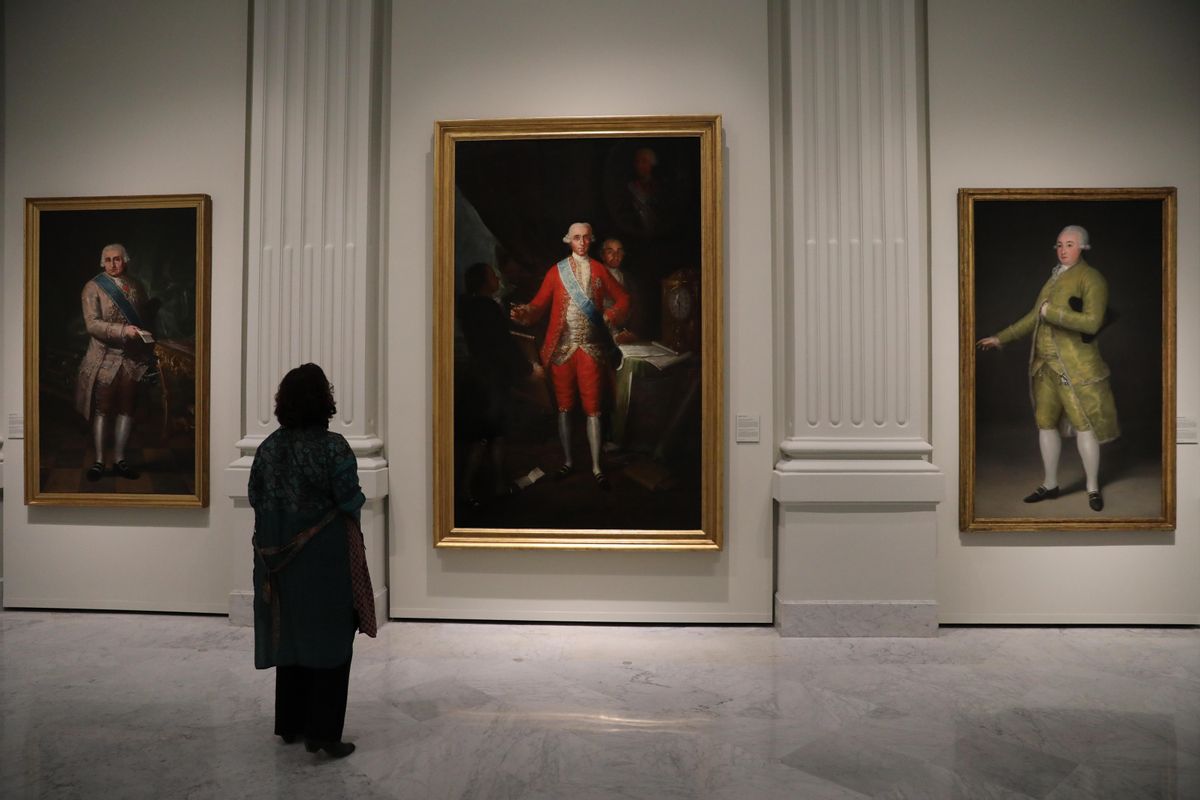 Cuadros de la exposición 2328 reales de vellón. Goya y los orígenes. Cuadros de la exposición 2328 reales de vellón. Goya y los orígenes.