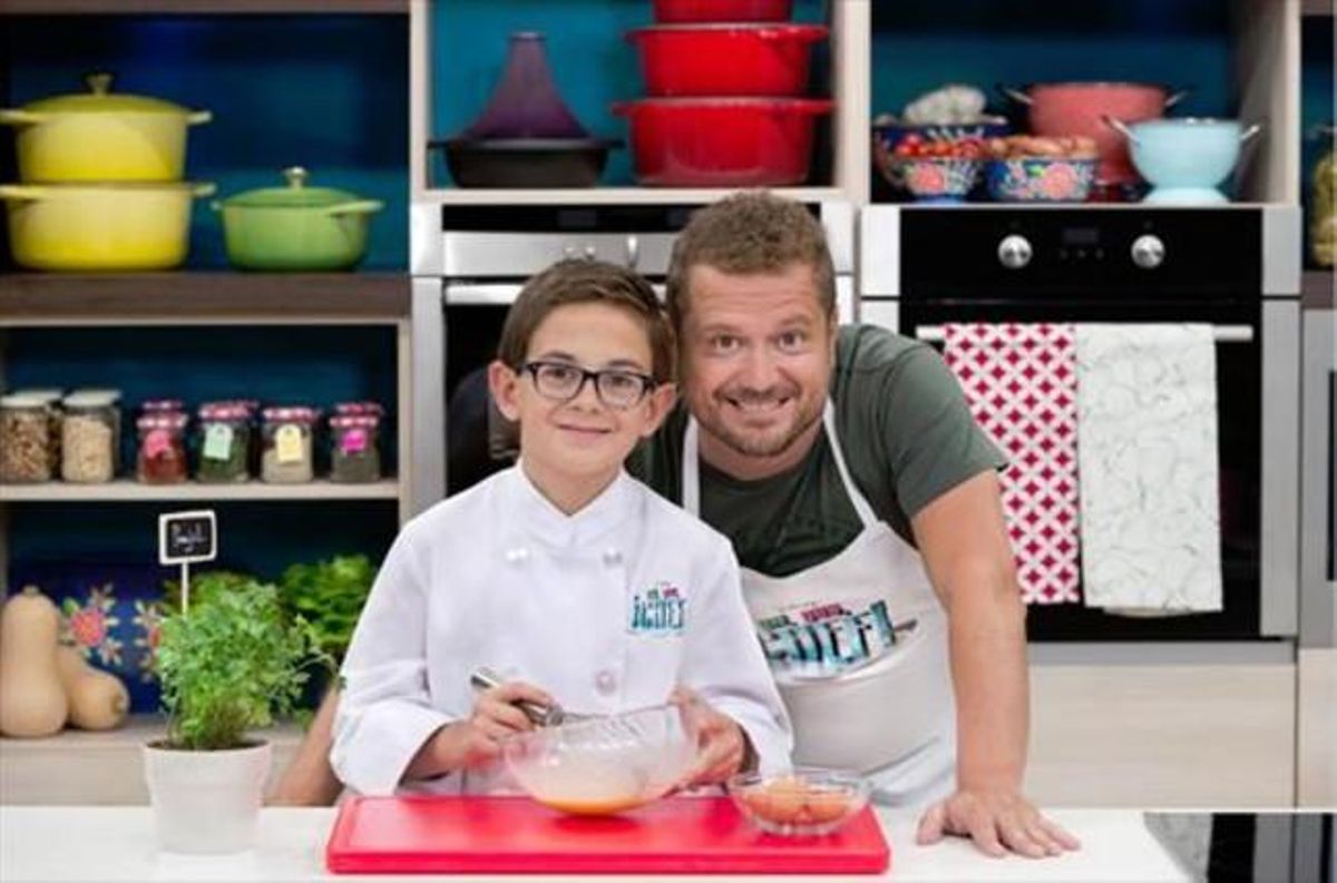Aimar y El Monaguillo, en la cocina de ’Un, dos, ¡chef!’ Aimar y El Monaguillo, en la cocina de ’Un, dos, ¡chef!’