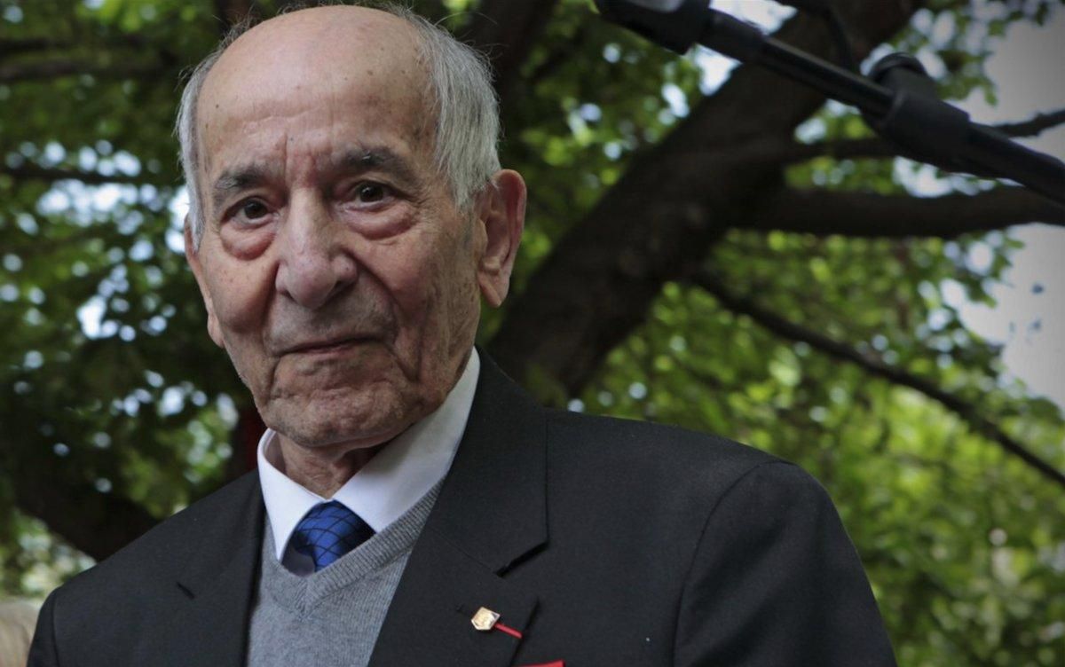 Rafael Gomez, el último superviviente de La Nueve. Rafael Gomez, el último superviviente de La Nueve.