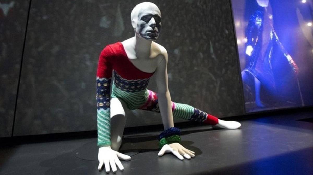 Imagen de la exposición sobre David Bowie en Bolonia. Imagen de la exposición sobre David Bowie en Bolonia.