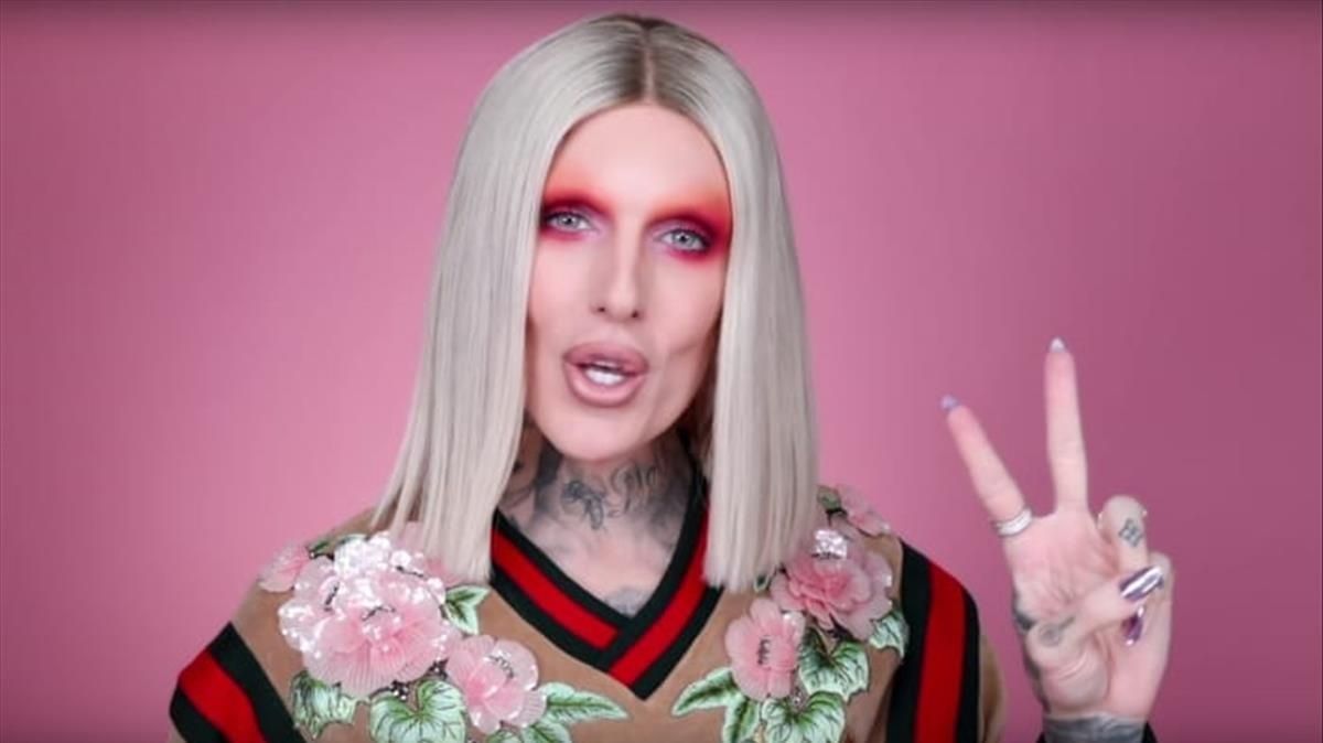 El ’youtuber’ Jeffree Star. El ’youtuber’ Jeffree Star.