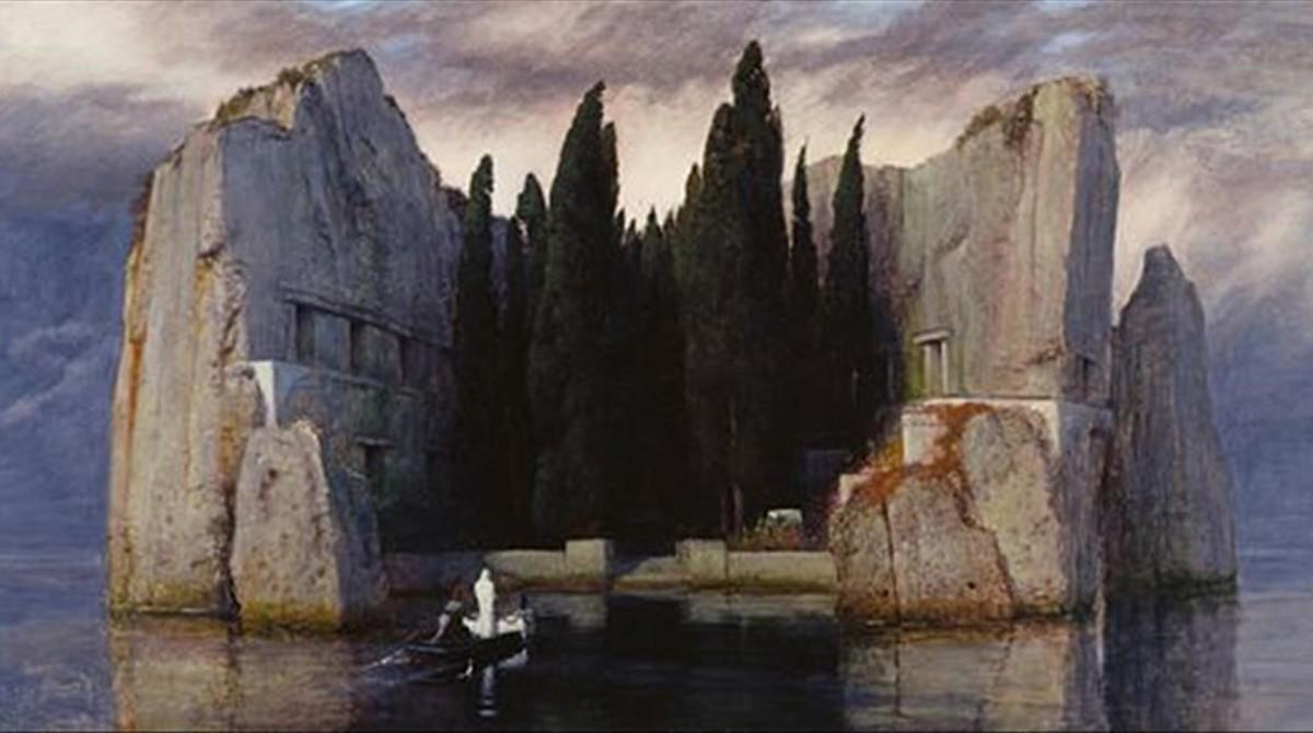 ’La isla de los muertos’ (tercera versión, 1883), del pintor simbolista Arnold Böcklin.