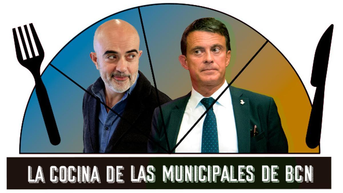 Cocina Municipales: Daniel Sirera y Manuel Valls