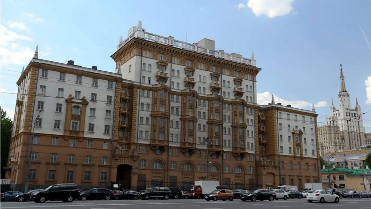 Embajada de Estados Unidos en Moscú.