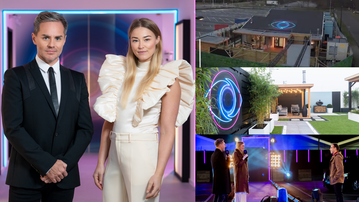 Los presentadores y la casa de la nueva edición de ’Big Brother’ en Países Bajos y Bélgica.