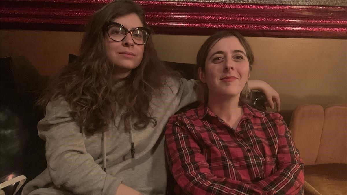Isabel Calderón y Lucía Lijtmaer. Isabel Calderón y Lucía Lijtmaer.