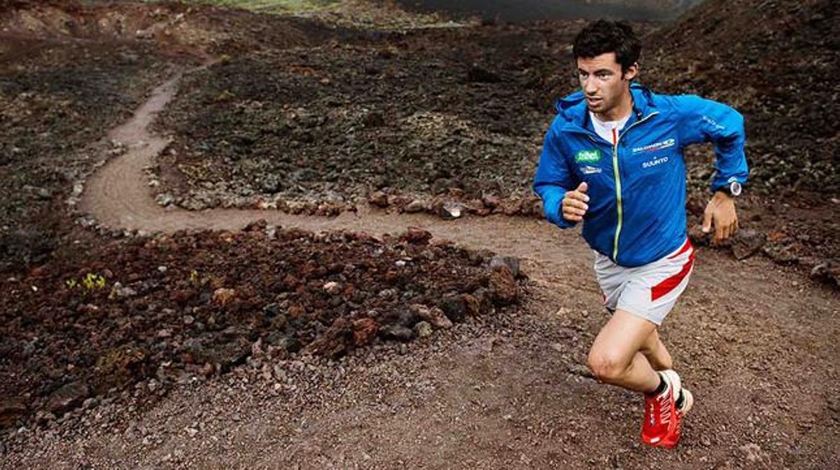 Kilian Jornet, durante una carrera. Kilian Jornet, durante una carrera.