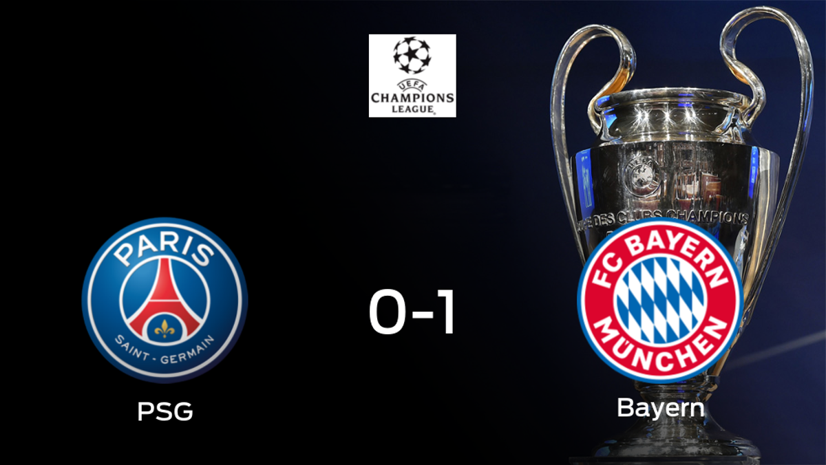 El París S. Germain elimina al Bayern de Múnich a pesar de perder 0-1 el partido de vuelta de cuartos de final El París S. Germain elimina al Bayern de Múnich a pesar de perder 0-1 el partido de vuelta de cuartos de final