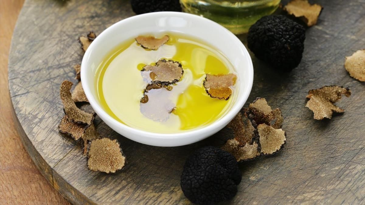 Aceite de trufa con algo, por favor Aceite de trufa con algo, por favor