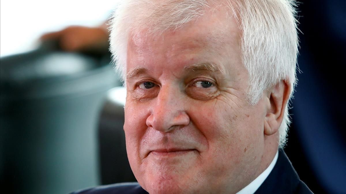 El ministro de Interior alemán, Horst Seehofer. El ministro de Interior alemán, Horst Seehofer.