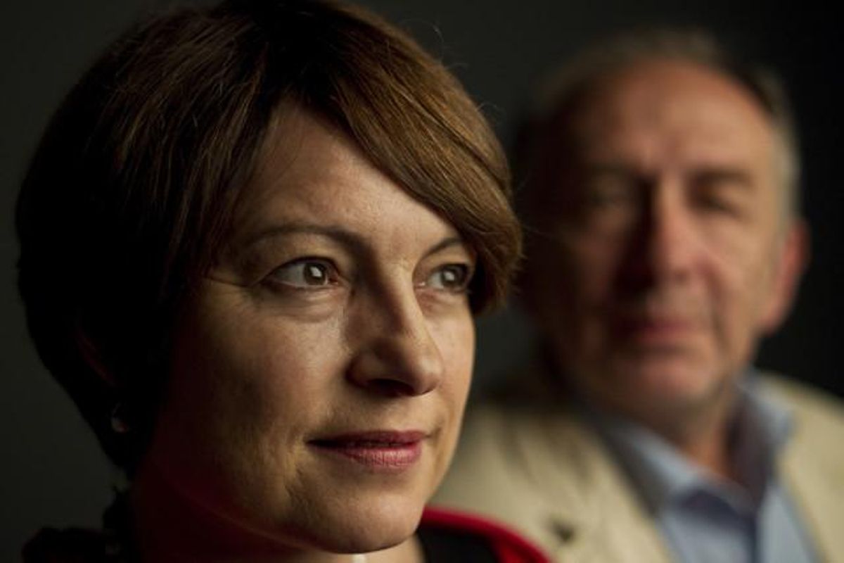 Boban Minic y Clara Usón autores de libros sobre la guerra de los Balcanes Boban Minic y Clara Usón autores de libros sobre la guerra de los Balcanes