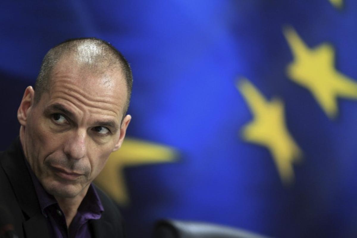 Varufakis, cuando era ministro de Finanzas griego, en el 2015 Varufakis, cuando era ministro de Finanzas griego, en el 2015