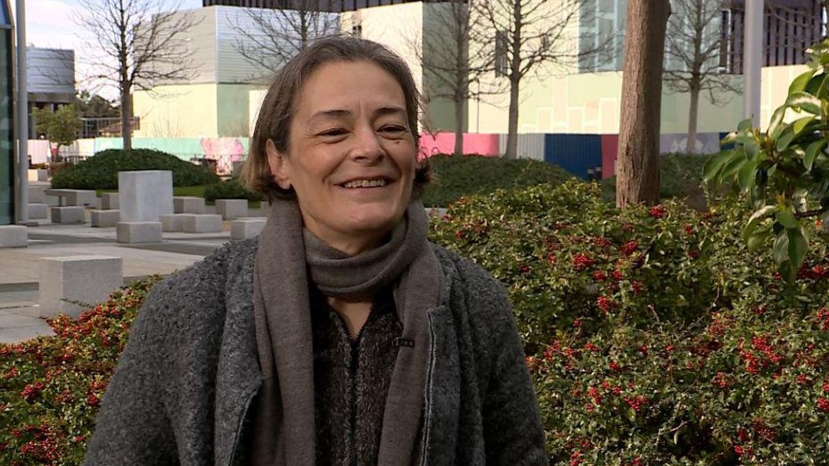 La escritora Esther García Llovet. La escritora Esther García Llovet.