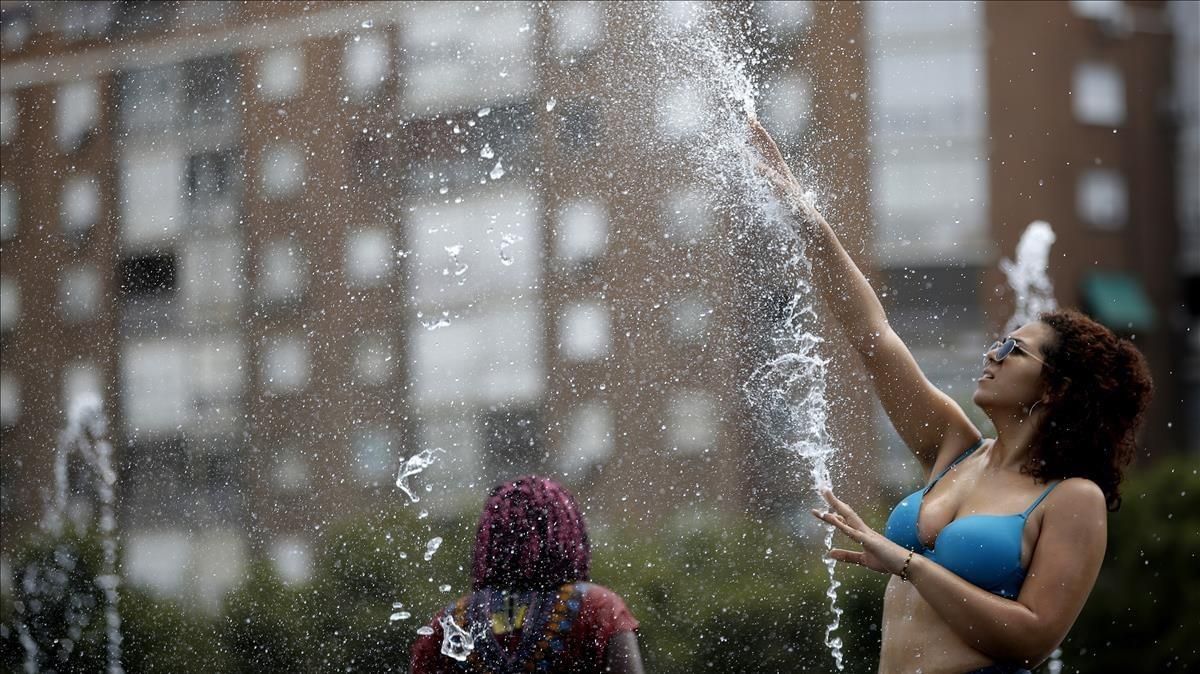 Ola de calor en Madrid. Ola de calor en Madrid.