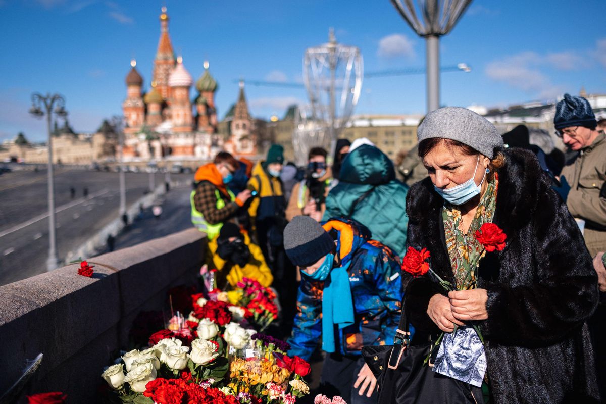 Acto de homenaje hoy en Moscú al opositor Boris Nemtsov, que fue asesinado cerca del Kremlin hace hoy seis años. Acto de homenaje hoy en Moscú al opositor Boris Nemtsov, que fue asesinado cerca del Kremlin hace hoy seis años.