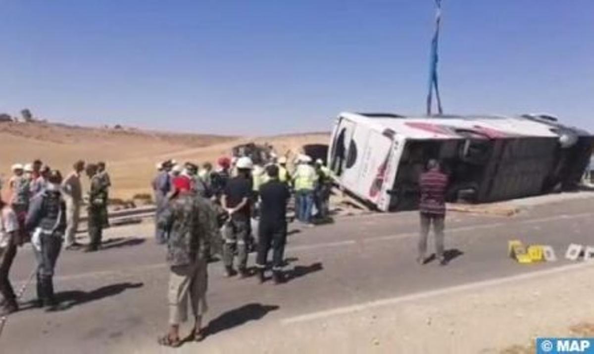 Almenys 20 morts en un accident d’autobús al Marroc
