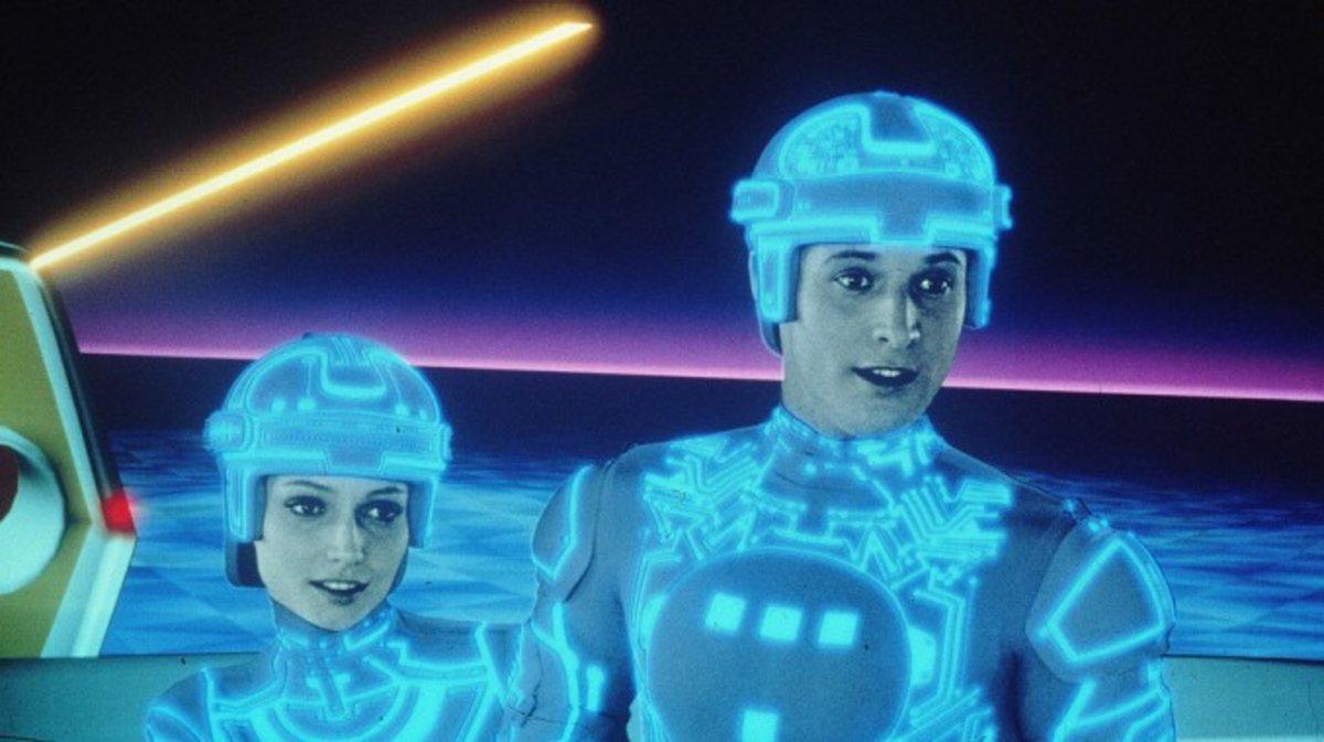 Un fotograma de ’Tron’, película de 1982.