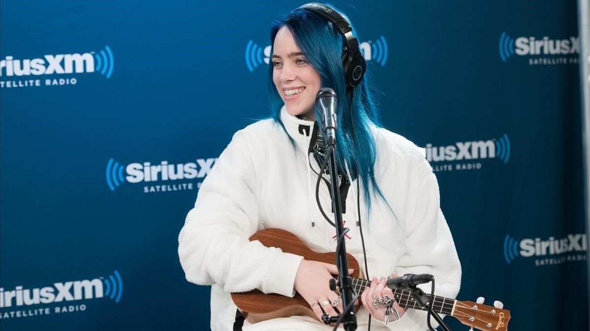 Billie Eilish, en Nueva York, la semana pasada. Billie Eilish, en Nueva York, la semana pasada.