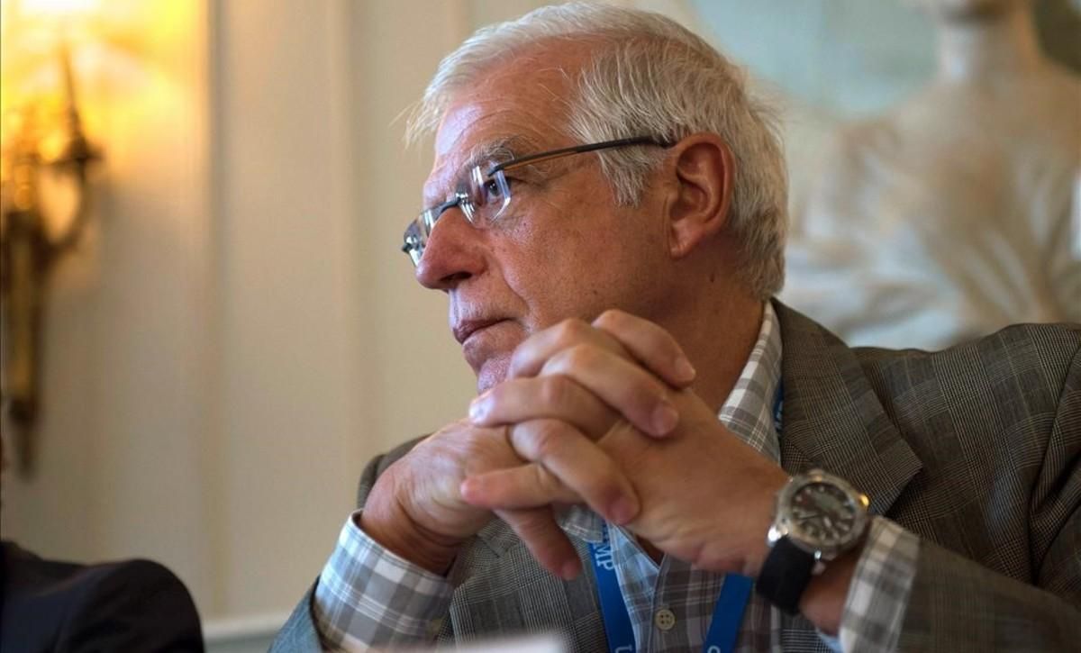 El ministro de Exteriores, Josep Borrell. El ministro de Exteriores, Josep Borrell.