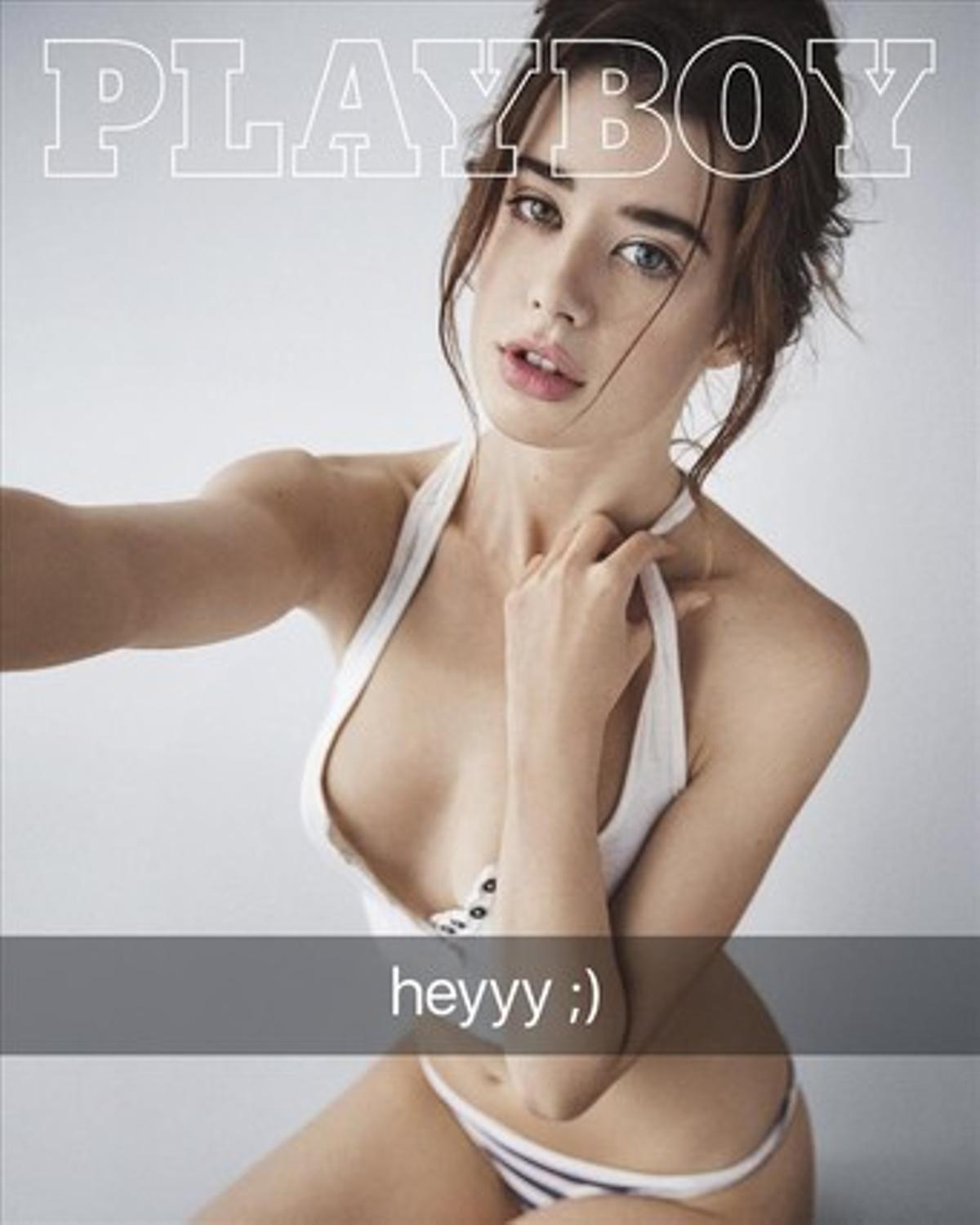 Sarah McDaniel protagoniza la primera portada de 'Playboy' sin desnudo