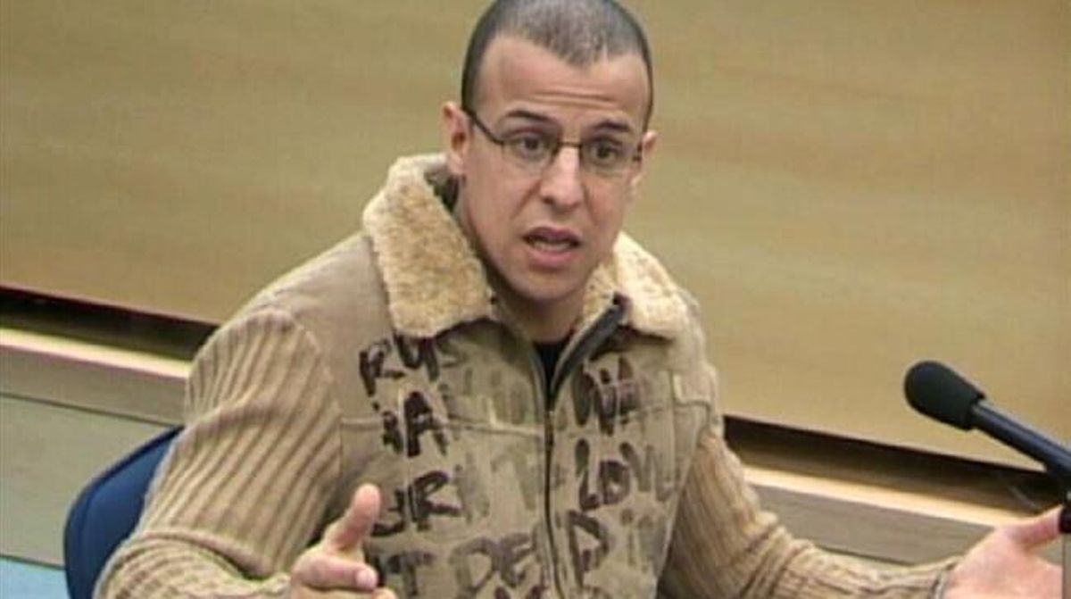 Rafa Zouhier, declarando por el 11-M, en febrero del 2007. AFP Rafa Zouhier, declarando por el 11-M, en febrero del 2007. AFP