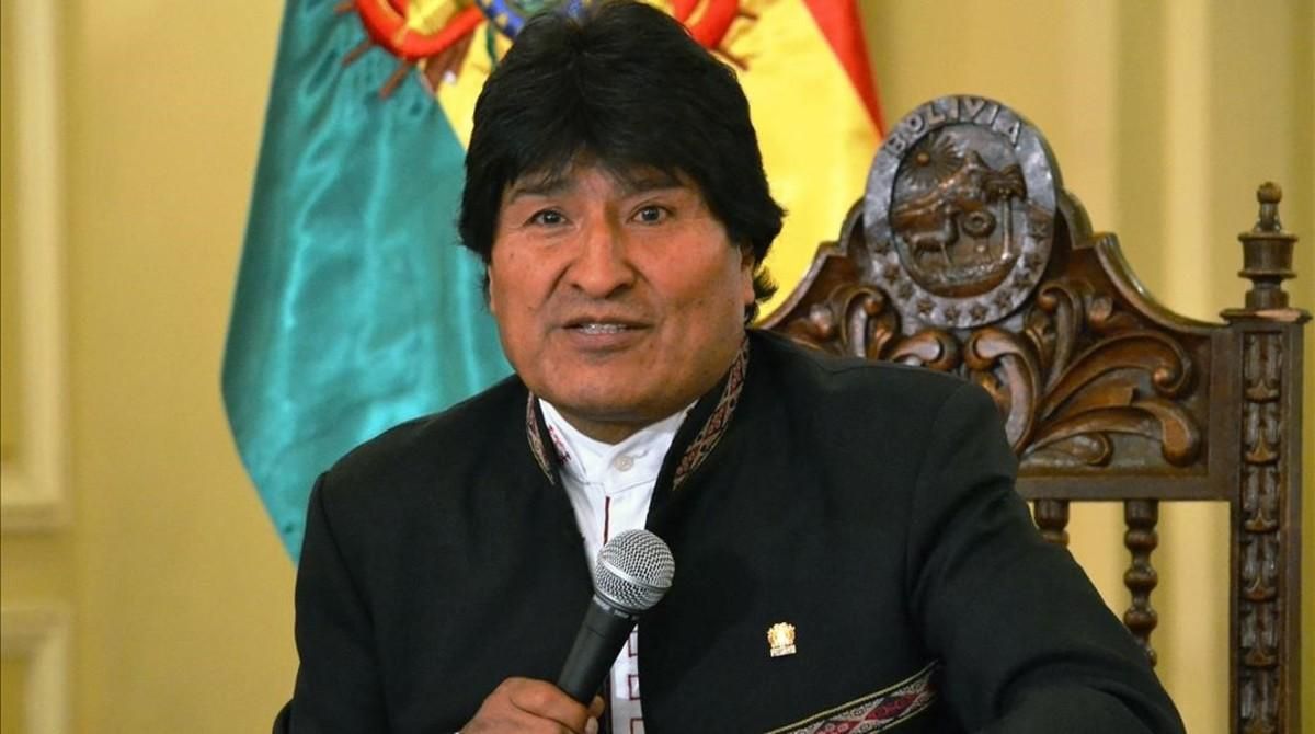 Evo Morales, el pasado noviembre, en La Paz. Evo Morales, el pasado noviembre, en La Paz.