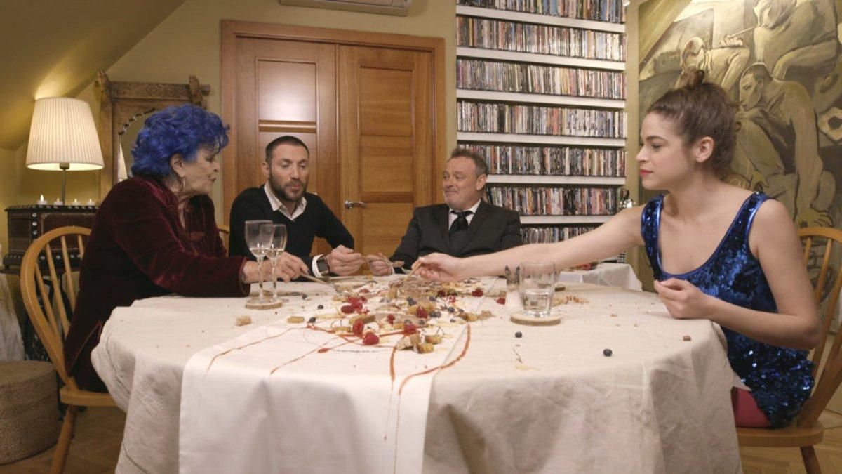 Lucía Bosé, Antonio David, Pablo Carbonell y Cósima Ramírez en ’Ven a cenar conmigo: Gourmet edition’. Lucía Bosé, Antonio David, Pablo Carbonell y Cósima Ramírez en ’Ven a cenar conmigo: Gourmet edition’.