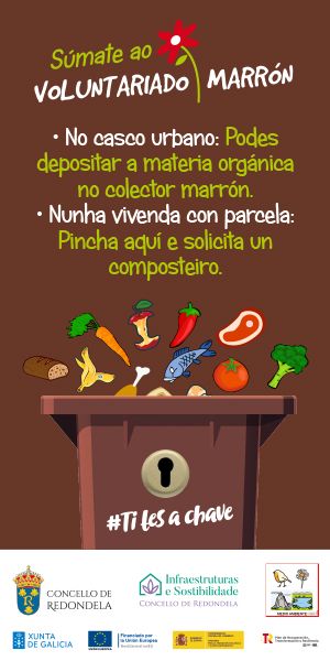  Colector marrón residuos orgánicos 