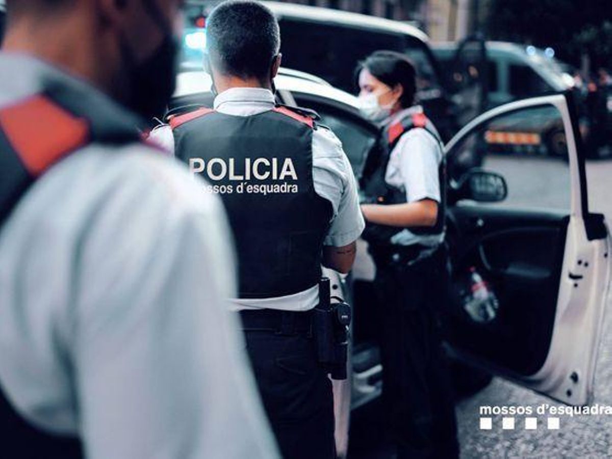 Set detinguts per uns aldarulls a Tiana amb dos policies ferits Set detinguts per uns aldarulls a Tiana amb dos policies ferits