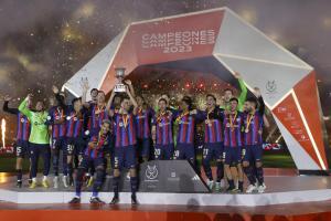 La crónica del Madrid-Barça de la final de la Supercopa:  Un genial Gavi le da el primer título a Xavi