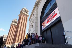 Venta de entradas en el Manga Barcelona 2019.