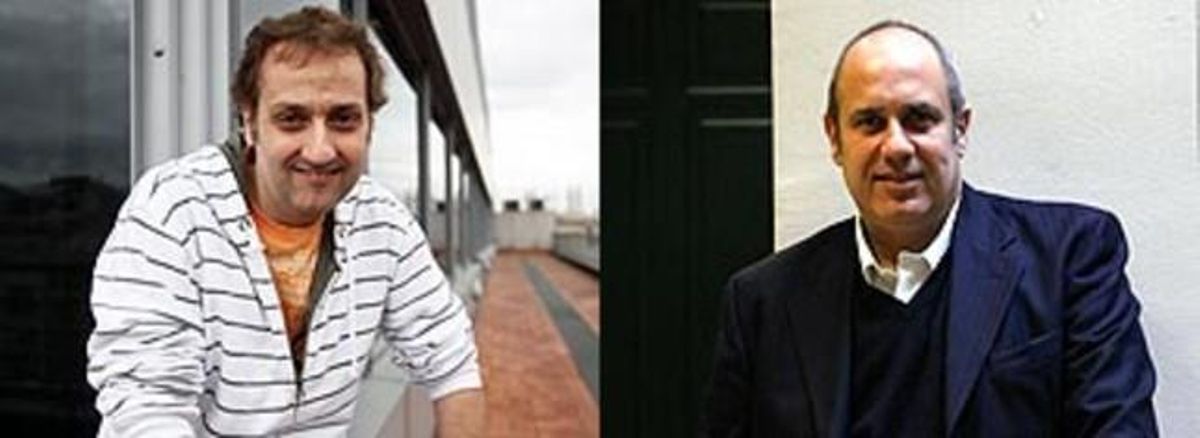 El escritor catalán Albert Espinosa y el italiano Federico Moccia en dos imágenes de los últimos años. El escritor catalán Albert Espinosa y el italiano Federico Moccia en dos imágenes de los últimos años.