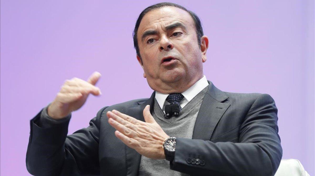Carlos Ghosn, expresidente de Nissan, Renault y Mitsubishi. Carlos Ghosn, expresidente de Nissan, Renault y Mitsubishi.