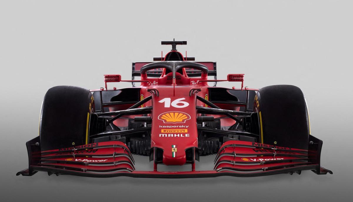 Este es el nuevo Ferrari que pilotará Carlos Sainz y Charles Leclerc.