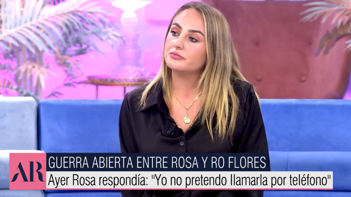 Rocío Flores carga contra Rosa Benito: "Utilizó a mi madre para hacerme daño"