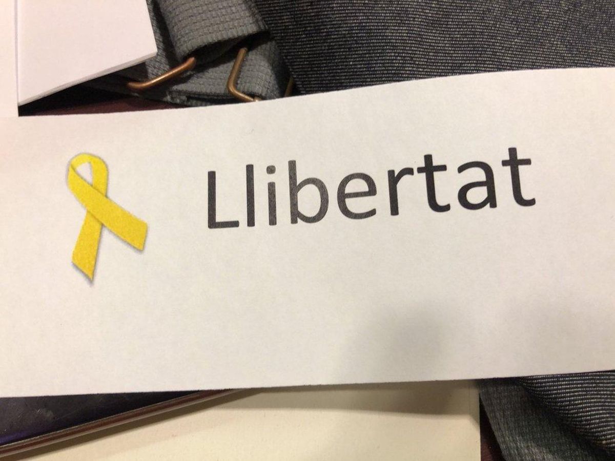 Foto | Así ha sido el voto nulo de ERC y Junts a Batet Foto | Así ha sido el voto nulo de ERC y Junts a Batet