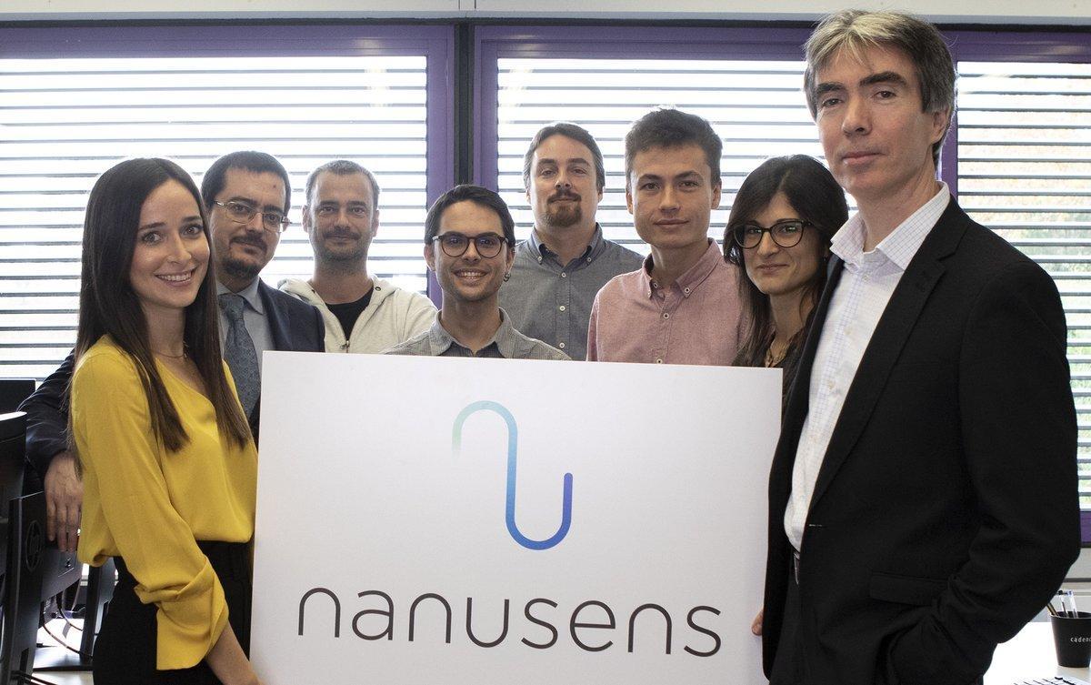 El equipo de Nanusens.